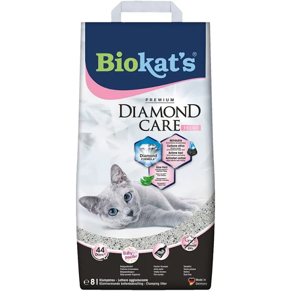 Biokat's Diamond Care Fresh Cat Litter 8L