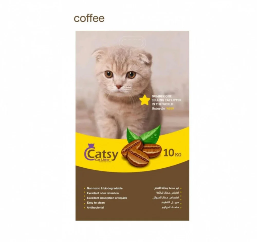 Catsy Cat Litter With Coffee Scent 10KG