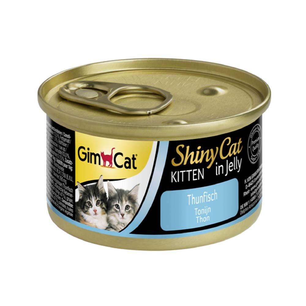 GimCat Shiny Cat Kitten Tuna in Jelly 70g