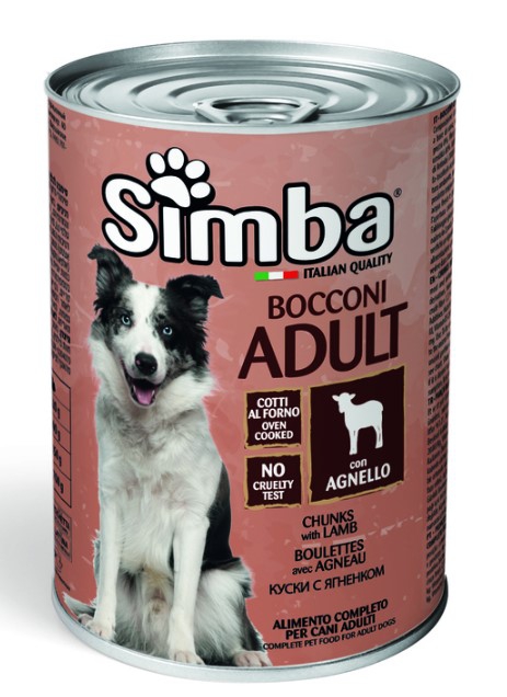 Simba With Lamb For Dogs 415g