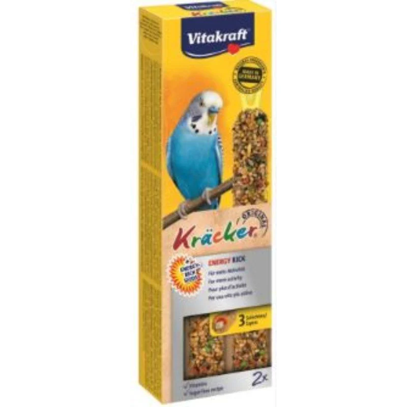 Vitakraft Krӓcker Energy Kick Budgerigars 2x60g