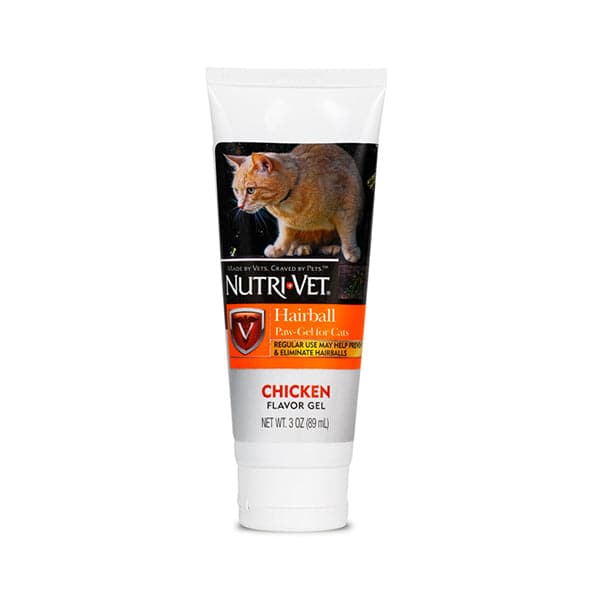 Nutri-Vet Hairball Paw Gel Chicken Cats 89ml 