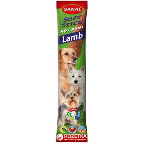 Sanal Lamb Soft Sticks for Dogs 12g