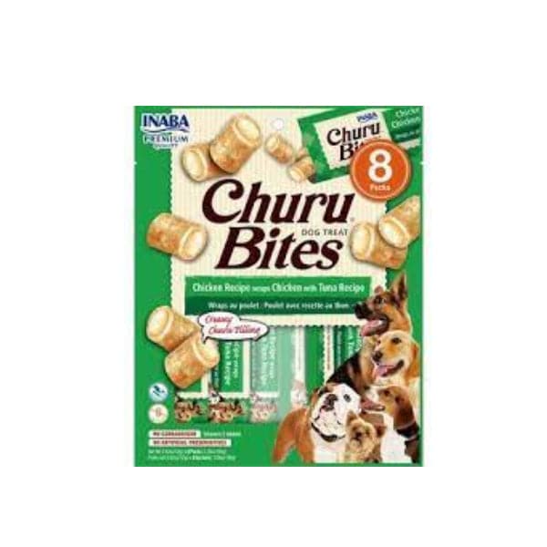 Inaba Churu Bites Chicken with Tuna 8 X 12g