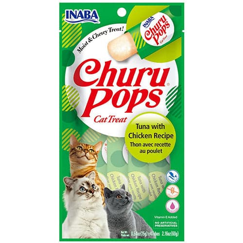 Inaba Churu Pops Tuna with Chicken 4X15g