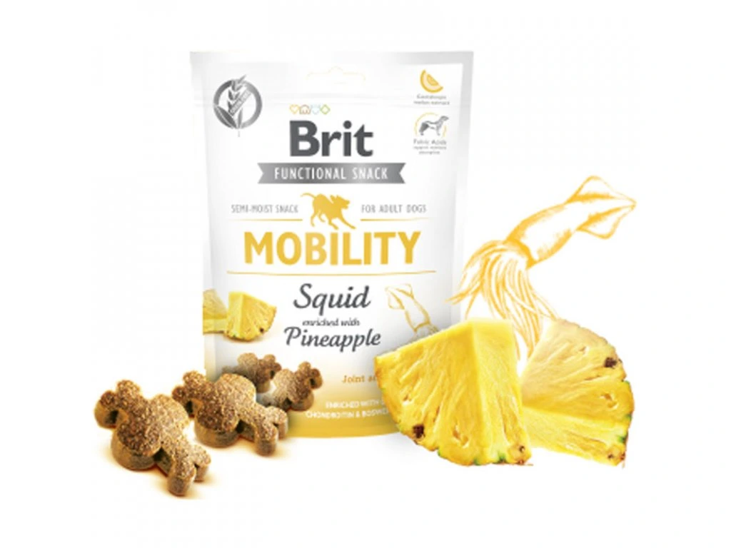 Brit Mobility Treats Pineapple for Adult Dogs, 150g