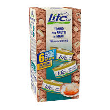 Life Cat Tuna with Seafood Multipack Canned Cat Food - 50 g - Pack of 6