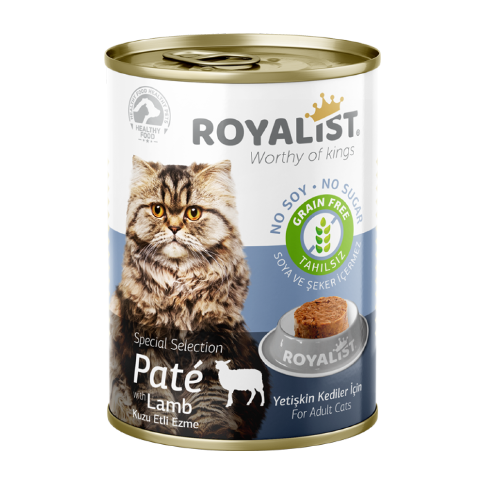 Royalist Wet Cat Food with Lamb 400g