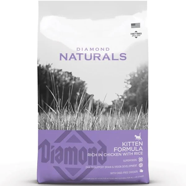 Diamond Naturals for Indoor Cats - Chicken & Rice Formula