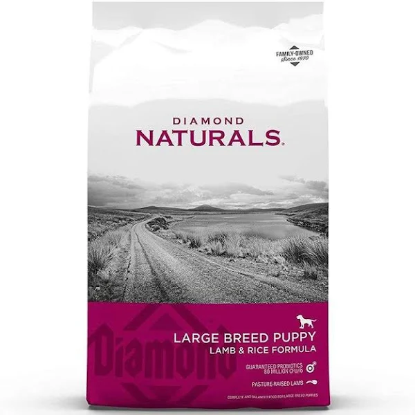 Diamond Naturals for Large Breed Puppy - Lamb & Rice Formula