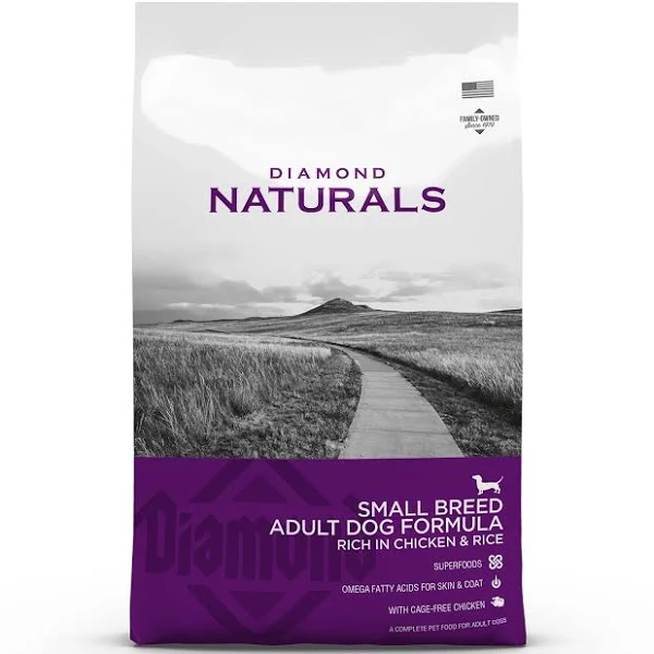 Diamond Naturals for Small Breed Adult Dog - Chicken & Rice Formula