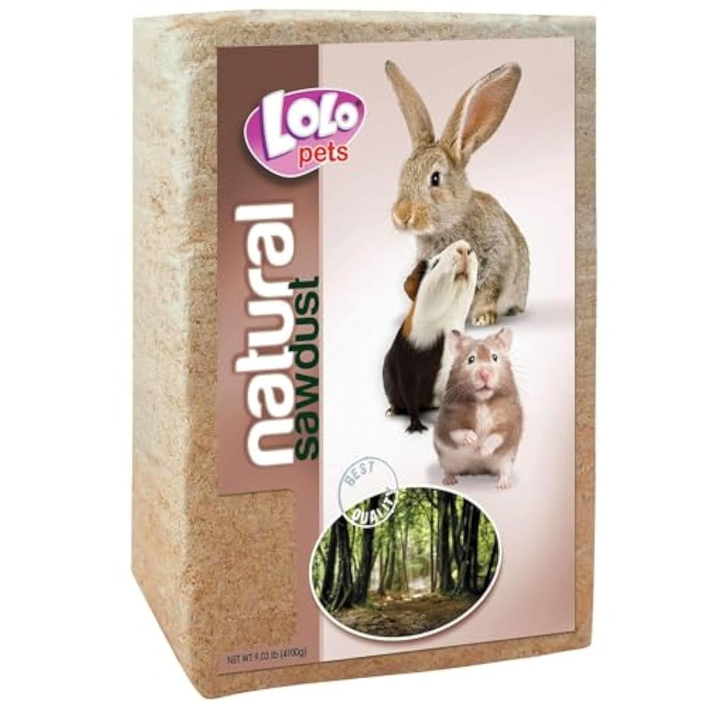 Lolo Pets Natural Saw Dust for Rodents & Rabbits
