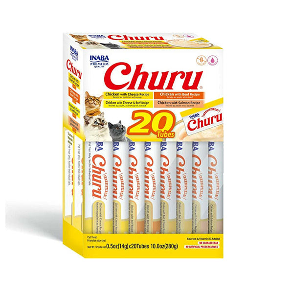 Inaba Churu Chicken & Beef Variety 20 X 14g