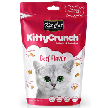 Kit Cat Kitty Crunch Beef Flavor 60g