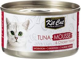 Kit Cat Tuna Mousse & Chicken Toppers 80 g