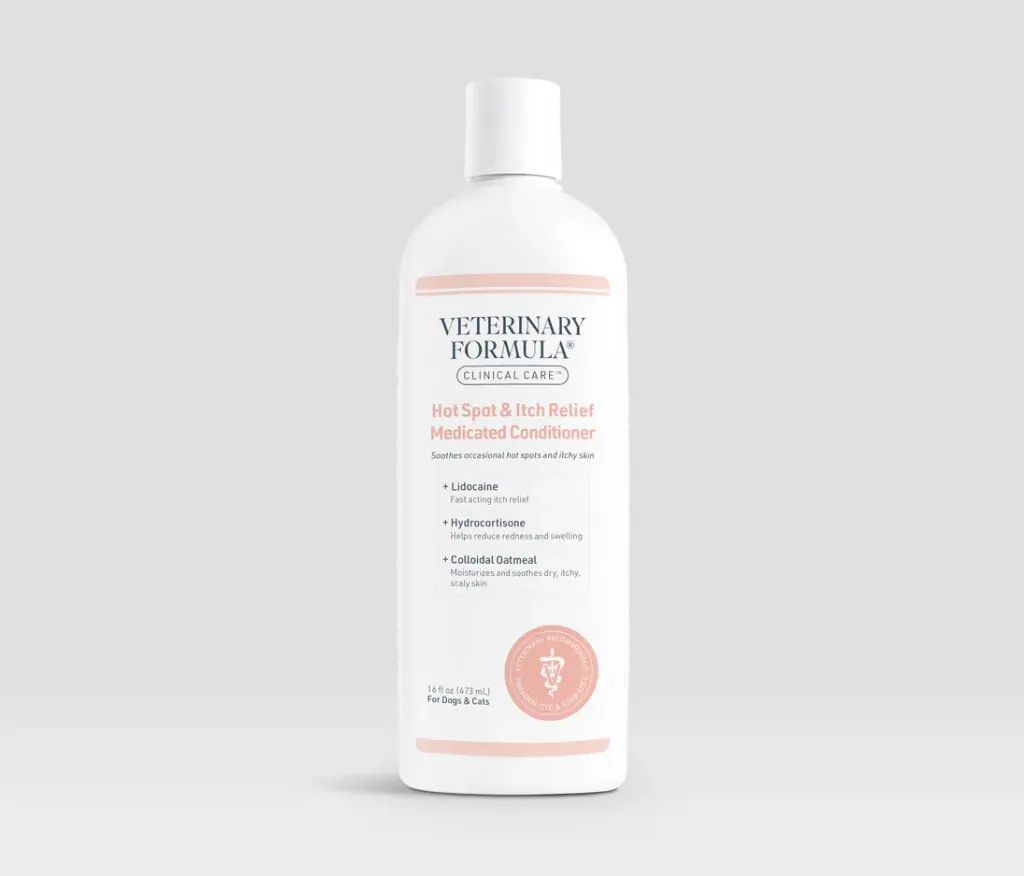 Vfcc Hot Spot & Itch Relief Medicated Dog & Cat Conditioner (473ml)