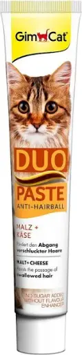 [HV-GC-02381] GimCat Duo Paste Anti-Hairball Malt With Cheese 50g