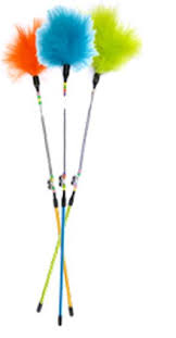 [ST-GC-06231] GimCat Sparkling Teaser Bells 46cm