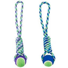 [ST-GD-06248] GimDog Rainbow Rope Long 40.5cm
