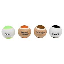 [ST-GD-06254] GimDog Tennis Balls With Flavors 4x6.4cm