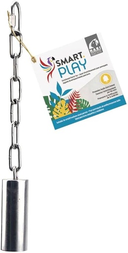 [ST-HAR-06256] Hari Smart Play Parrot Toy - Stainless Steel Bell