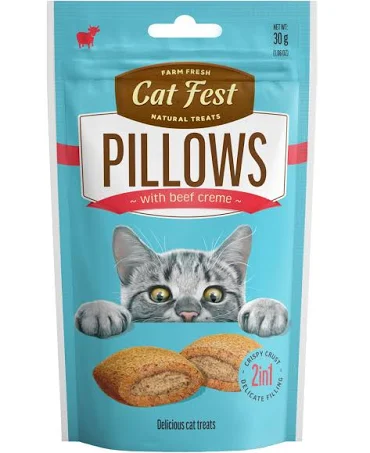 [TR-CF-04506] Cat Fest Treats - Beef Cream Pillows 30g
