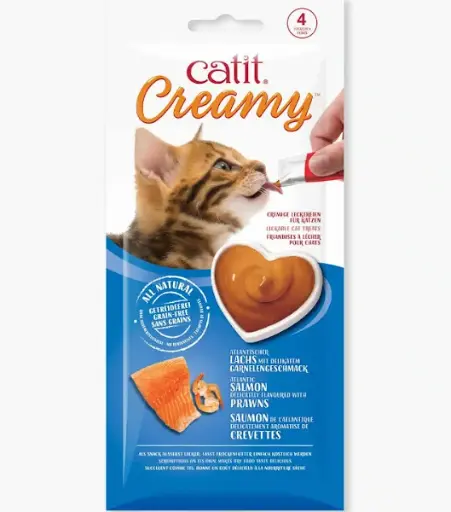 [TR-CT-04512] Catit Creamy Lickable Treat - Salmon 10g