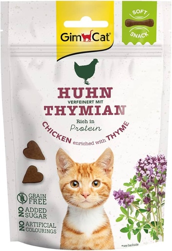 [TR-GC-04526] GimCat Chicken Enriched With Thyme Rich in Protein 50g
