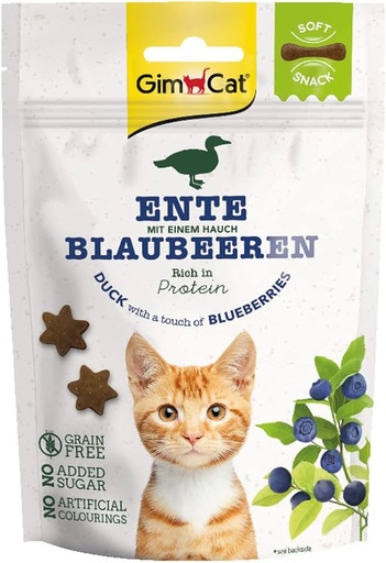 [TR-GC-04528] GimCat Duck With A Touch Of Blueberries Rich in Protein 50g