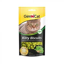 [TR-GC-04532] GimCat Kitty Biscuits With Fish & Catnip 40g