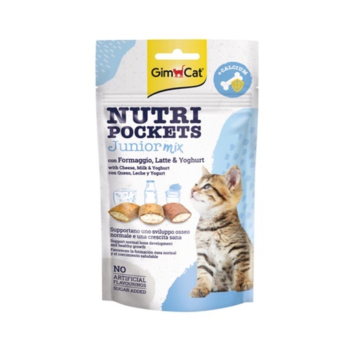 [TR-GC-04538] GimCat Nutri Pockets Junior Mix 60g