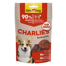 [TR-GD-04548] GimDog Charlies Burgers Rich in Beef 70g