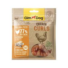 [TR-GD-04562] GimDog Curls With Chicken 55g