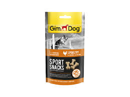 [TR-GD-04569] GimDog Sport Snacks With Poultry 60g
