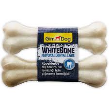 [TR-GD-04577] GimDog White Bone 11.5cm - 4.5" 2x70g