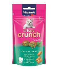 [TR-VK-04620] Vitakraft Crispy Crunch Dental Snacks With Peppermint Oil 60g