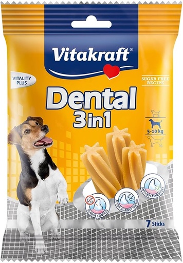 [TR-VK-04623] Vitakraft Dental 3in1- 7x120g