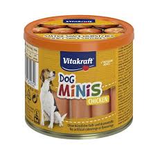 [TR-VK-04625] Vitakraft Dog Minis Chicken 120g