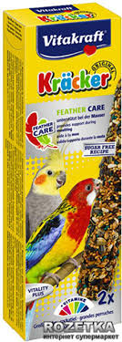 [TR-VK-04631] Vitakraft Krӓcker Feather Care Cockatiels 2x60g