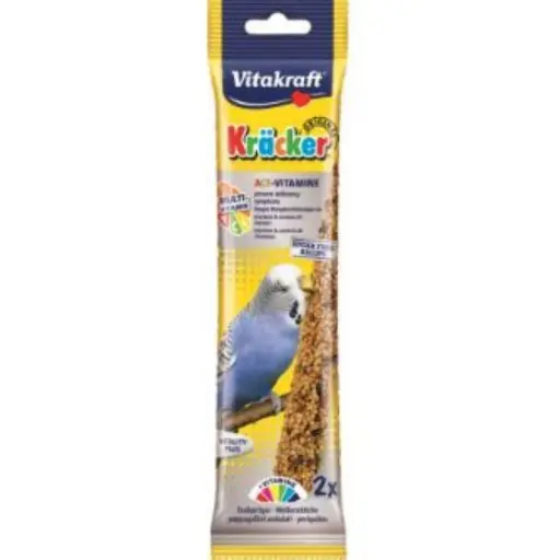 [TR-VK-04635] Vitakraft Krӓcker Multi-Vitamin Budgerigars 2x60g
