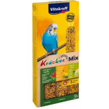 [TR-VK-04638] Vitakraft Krӓcker Trio-Mix Budgerigars 3x90g