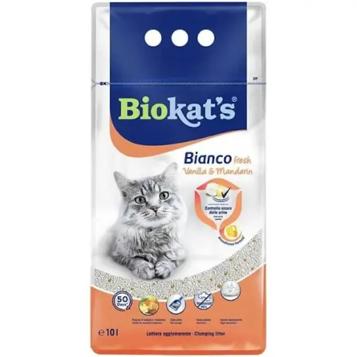 Biokat's Bianco Fresh Vanilla & Mandarin Cat Litter