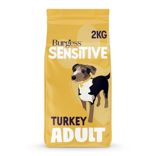 Burgess Sensitive Hypoallergenic Adult Complete Rich in Turkey