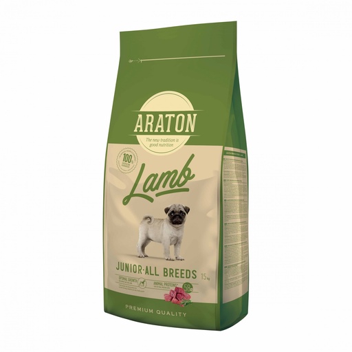 Araton Junior Lamb All Breeds Dog Dry Food 