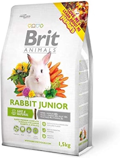 [FDF-BT-06288] Brit Dry Food for Junior Rabbit 1.5 Kg