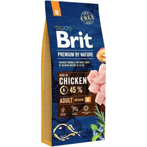 Brit Premium by Nature Dry Food for Adult Dogs of Medium Breeds