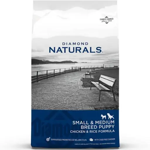 Diamond Naturals for Small & Medium Puppy - Chicken & Rice Formula