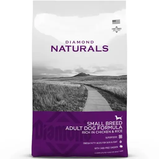 Diamond Naturals for Small Breed Adult Dog - Chicken & Rice Formula