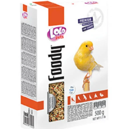 [FDF-LL-06328] Lolo Pets Basic Complete Food for Canary 500g