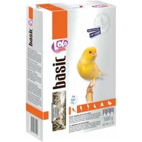[FDF-LL-06329] Lolo Pets Basic Complete Food for Canary 1Kg